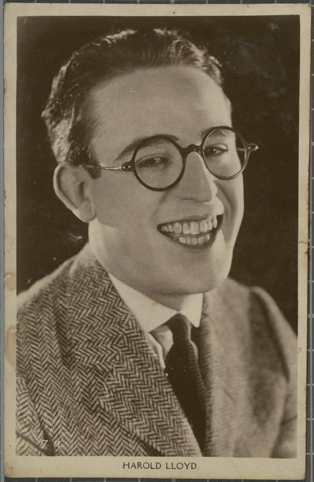 Desconegut, Harold Lloyd
