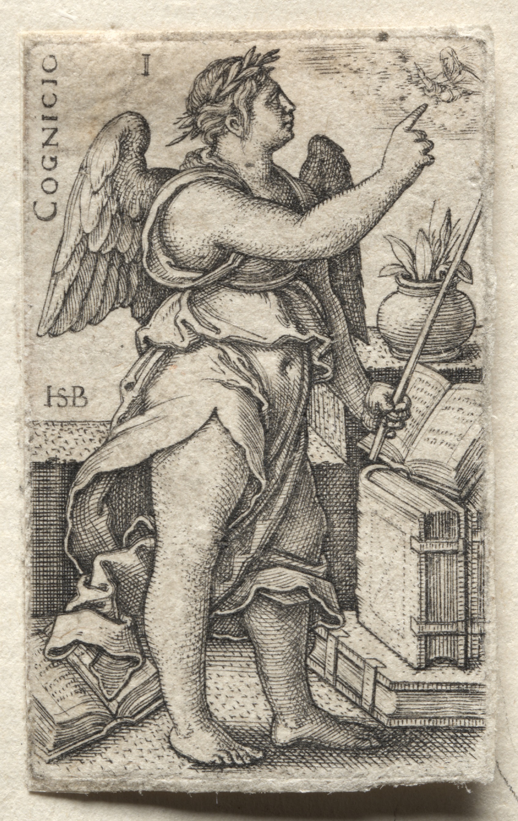 Hans Sebald Beham, The Knowledge of God and the Seven Cardinal Virtues