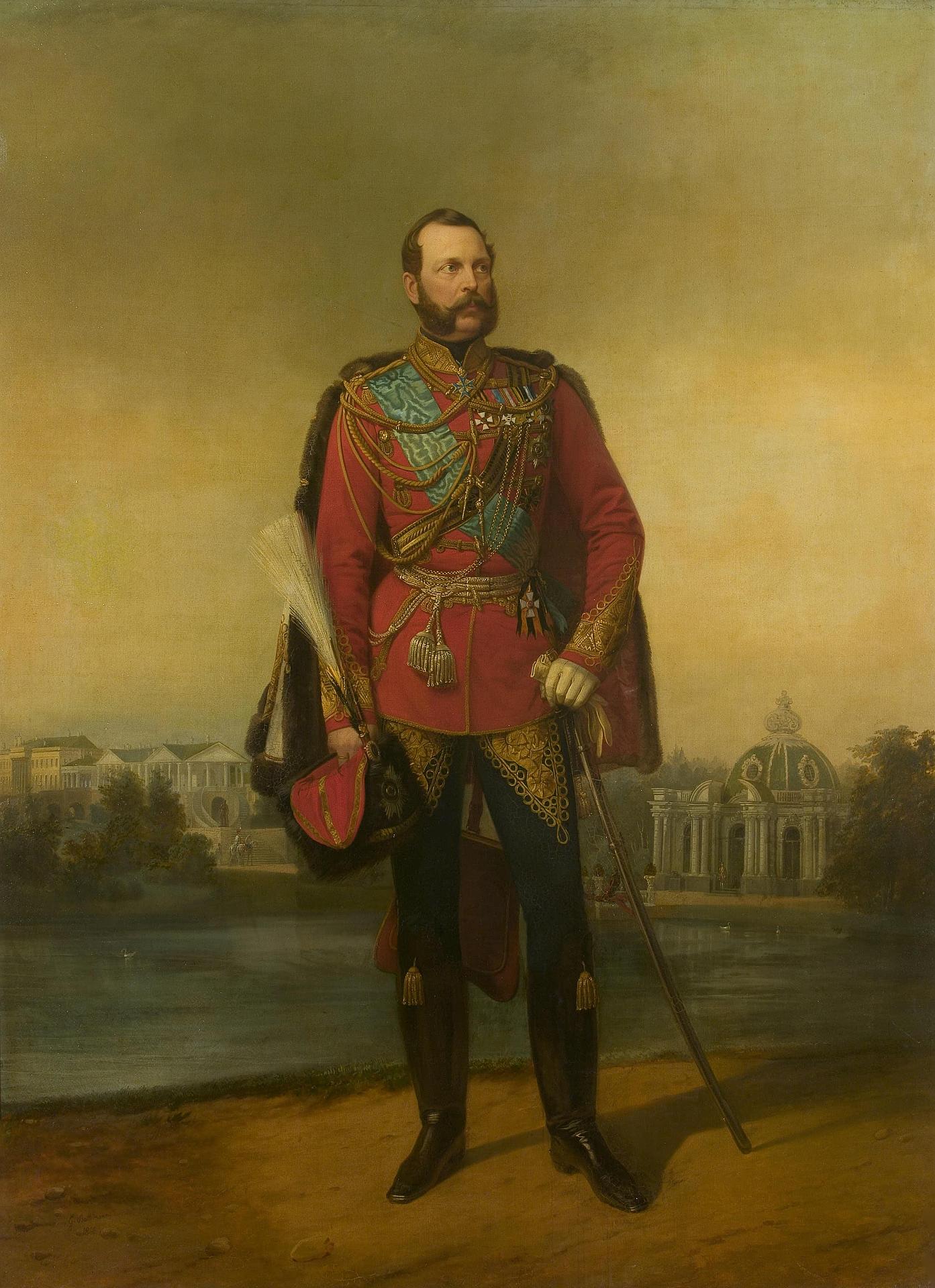 Georg von Bothmann, Portrait of Emperor Alexander II