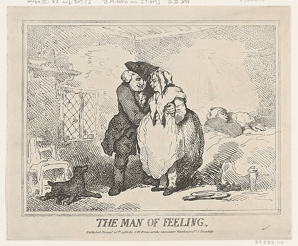 Thomas Rowlandson, The Man of Feeling