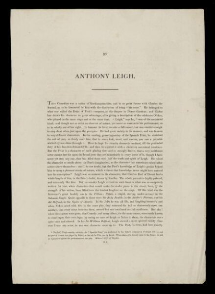 Unknown, H Beard Print Collection