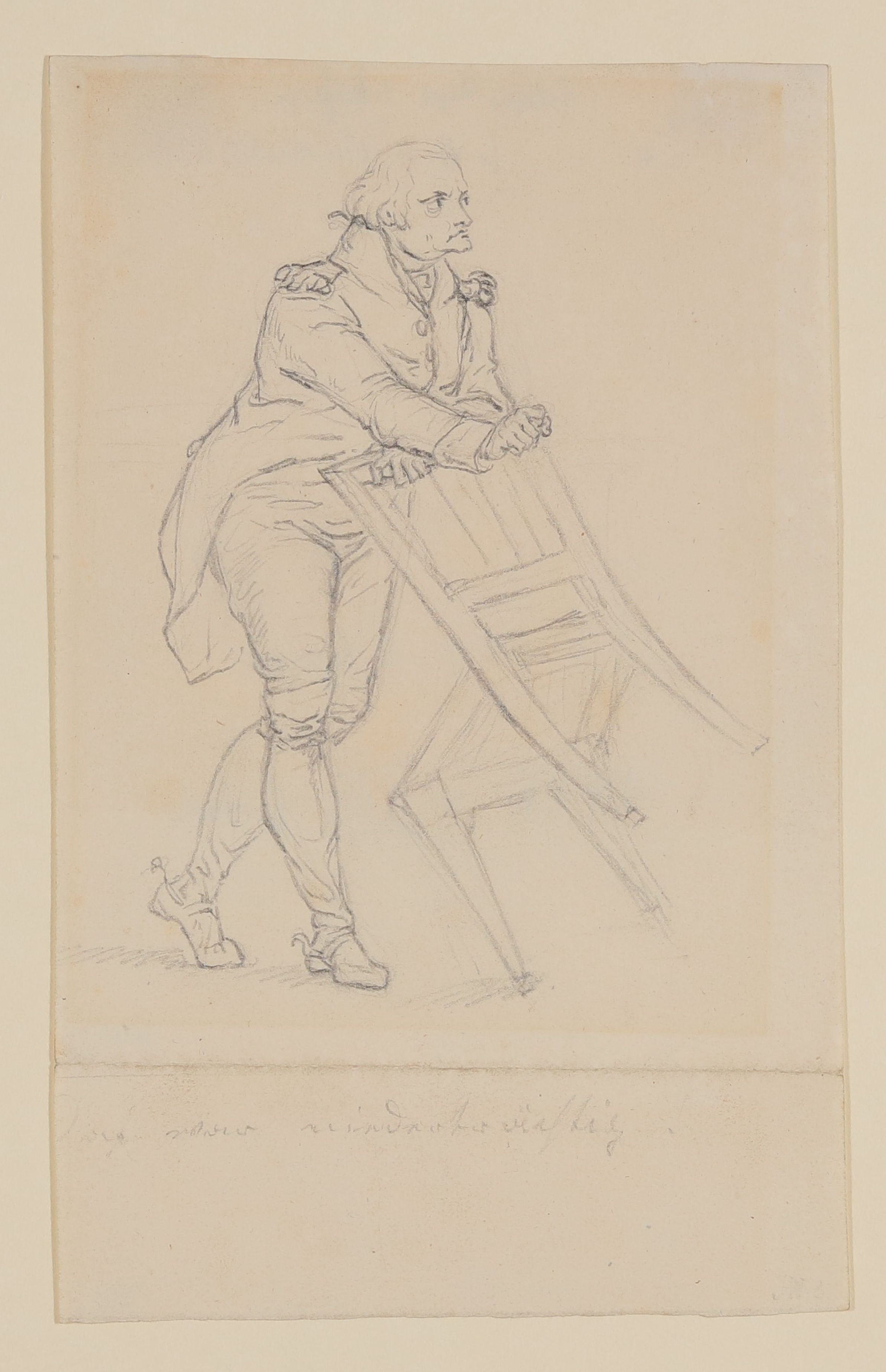 Gebrüder Henschel (Kupferstecher), August Wilhelm Iffland als Hauptmann Wildenhain in "das Kind der Liebe" von Kotzebue