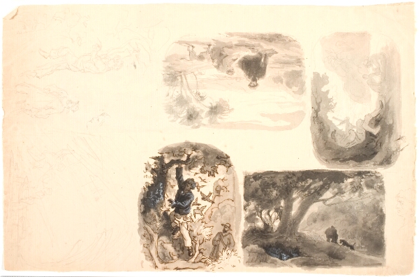Lorenz Frølich, Illustrationsudkast
