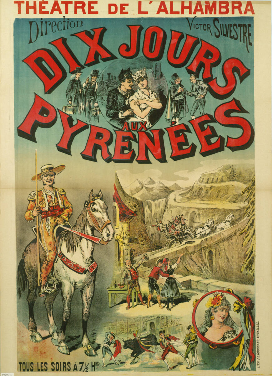 Anonym, THÉÂTRE DE L'ALHAMBRA; DIX JOURS AUX PYRENÉES