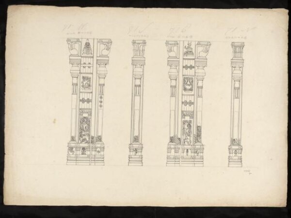 Unknown, Architectural drawing of Tirumala Nayak at Madura,
