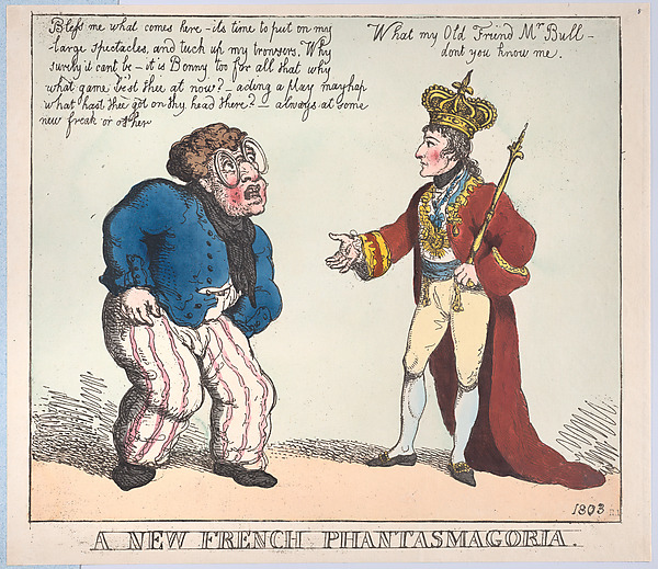 Thomas Rowlandson, A New French Phantasmagoria