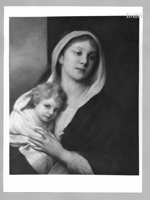 Gabriel von Max, Mutter mit Kind