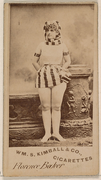 William S. Kimball & Company, Florence Baker, from the Actresses series (N203) issued by Wm. S. Kimball & Co.