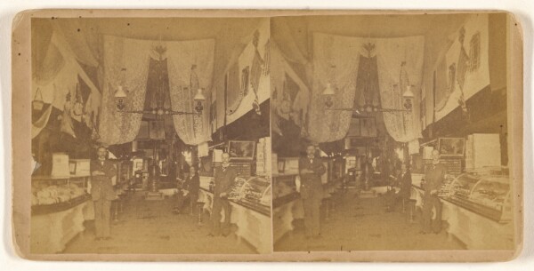 Unknown, [Interior of a general store]