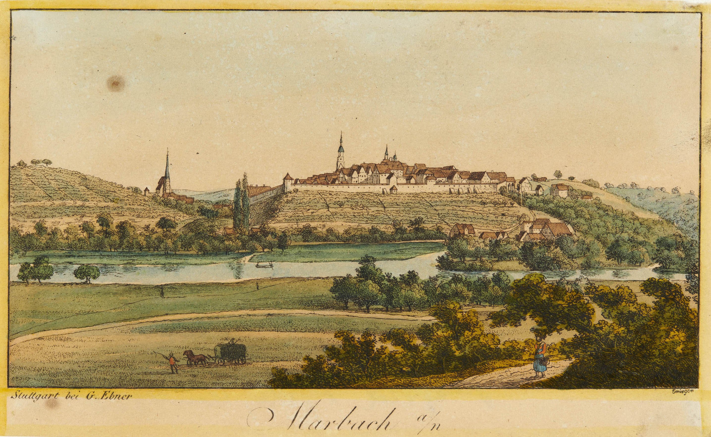 Eberhard Emminger, Marbach am Neckar