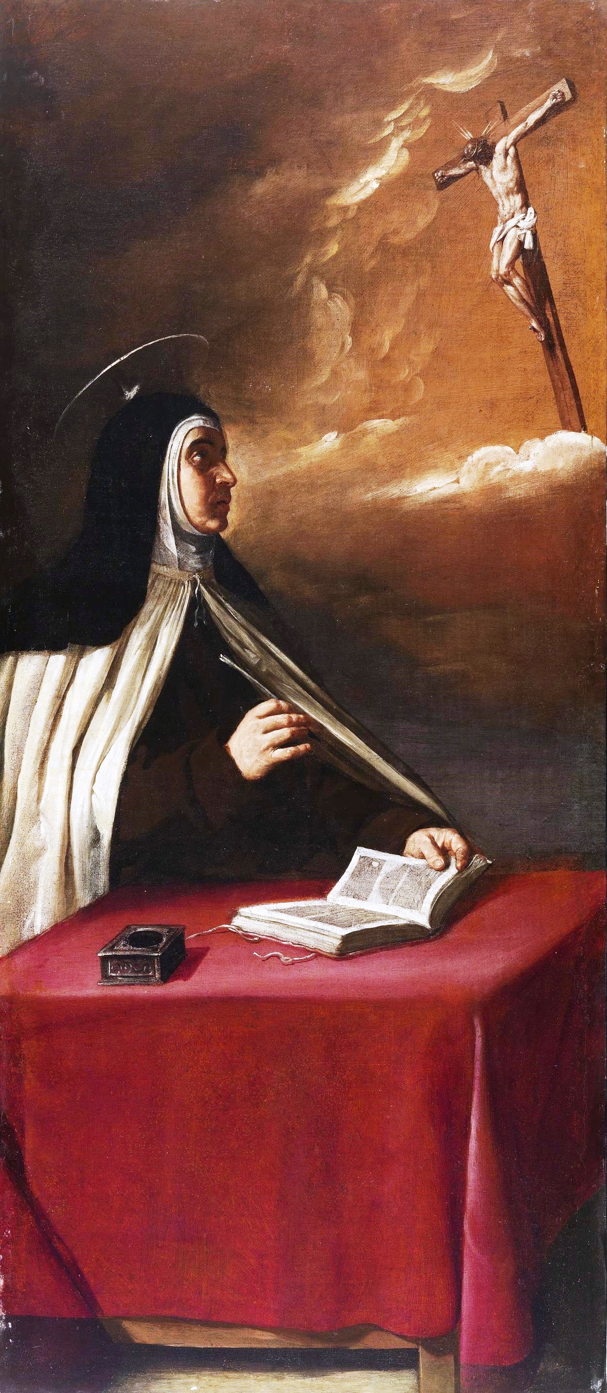 Alonso Cano, The crucified Christ appears to Saint Teresa of Avila