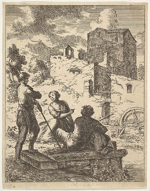 Franz de Paula Ferg, Peasants and a Mill