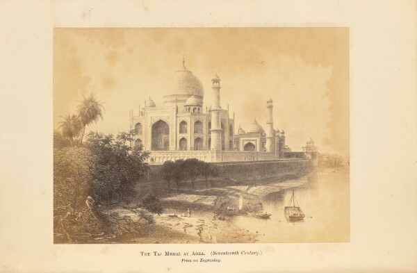 Unknown, The Taj Mehal at Agra