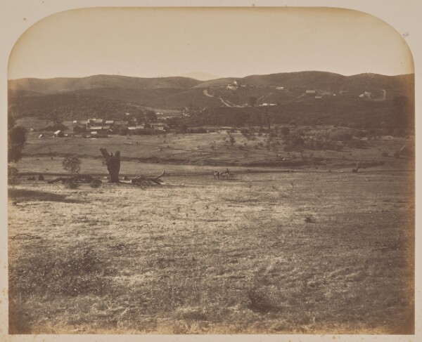 Carleton Watkins, [Princeton - West] / [Princeton, looking West]