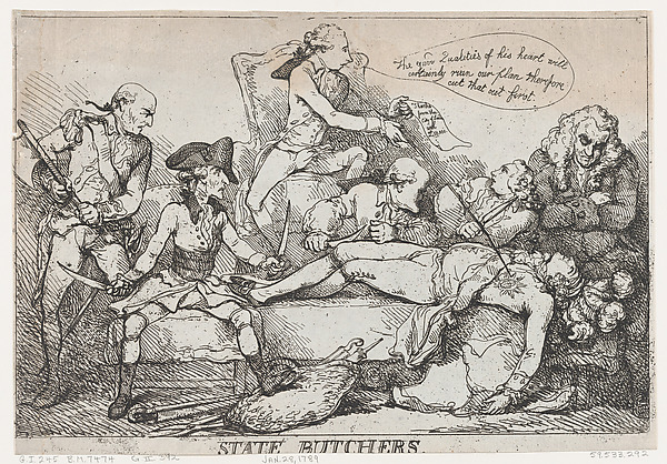 Thomas Rowlandson, State Butchers