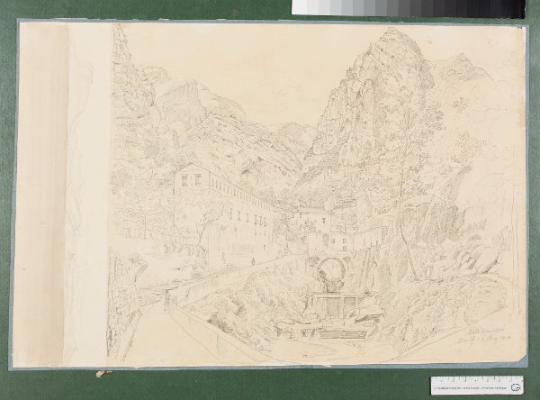 Unknown artist, Das Valle dei Mulini bei Amalfi