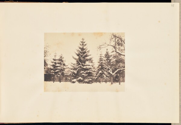 Louis-Alphonse Davanne, [Winter Landscape]