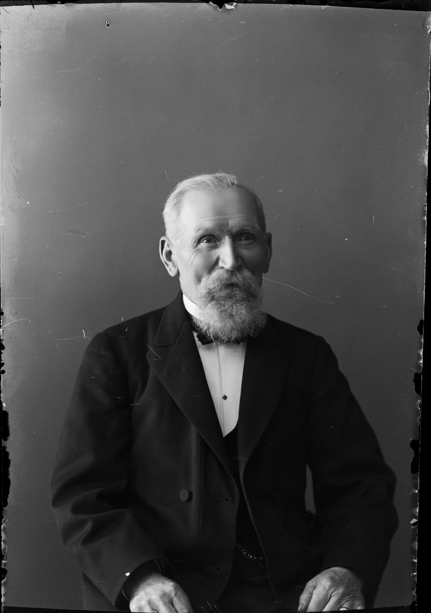 Skötsner-Edhlund, Ateljéporträtt - man, Östhammar, Uppland