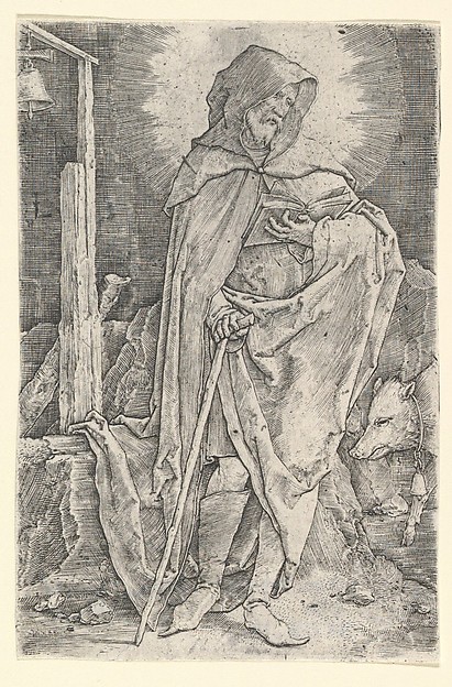 Lucas van Leyden, St. Anthony