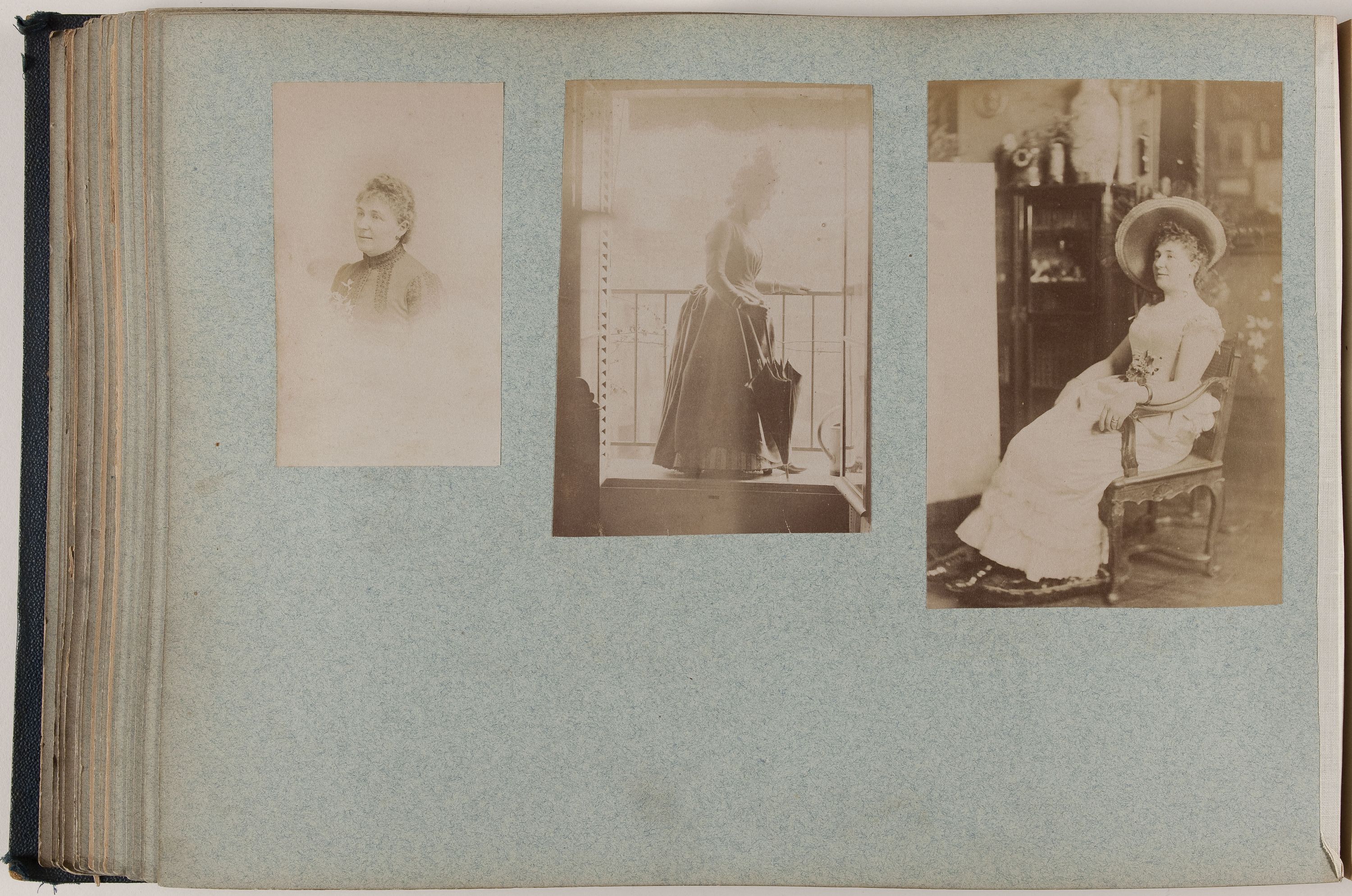Anonyme, Portrait de femme en médaillon