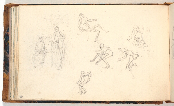 Martinus Rørbye, Figurstudier