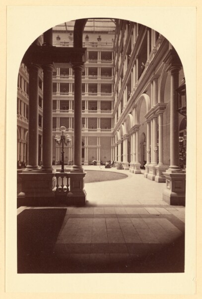 Carleton Watkins, [Palace Hotel, S.F.]