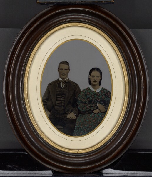 Unknown, [Portrait of young couple]