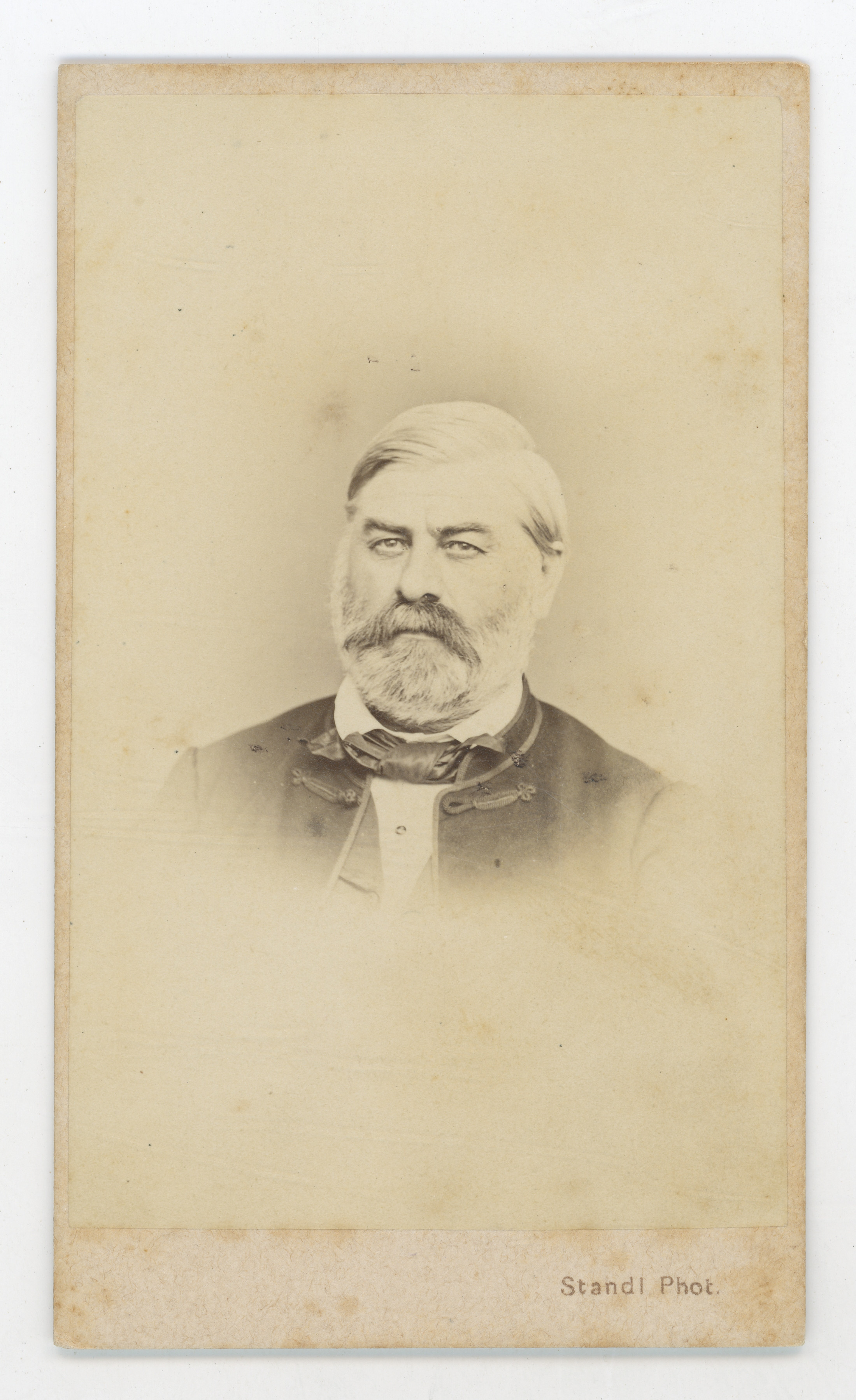 Ivan (27. 10. 1832.––30. 8. 1897.) Standl, Bradati muškarac