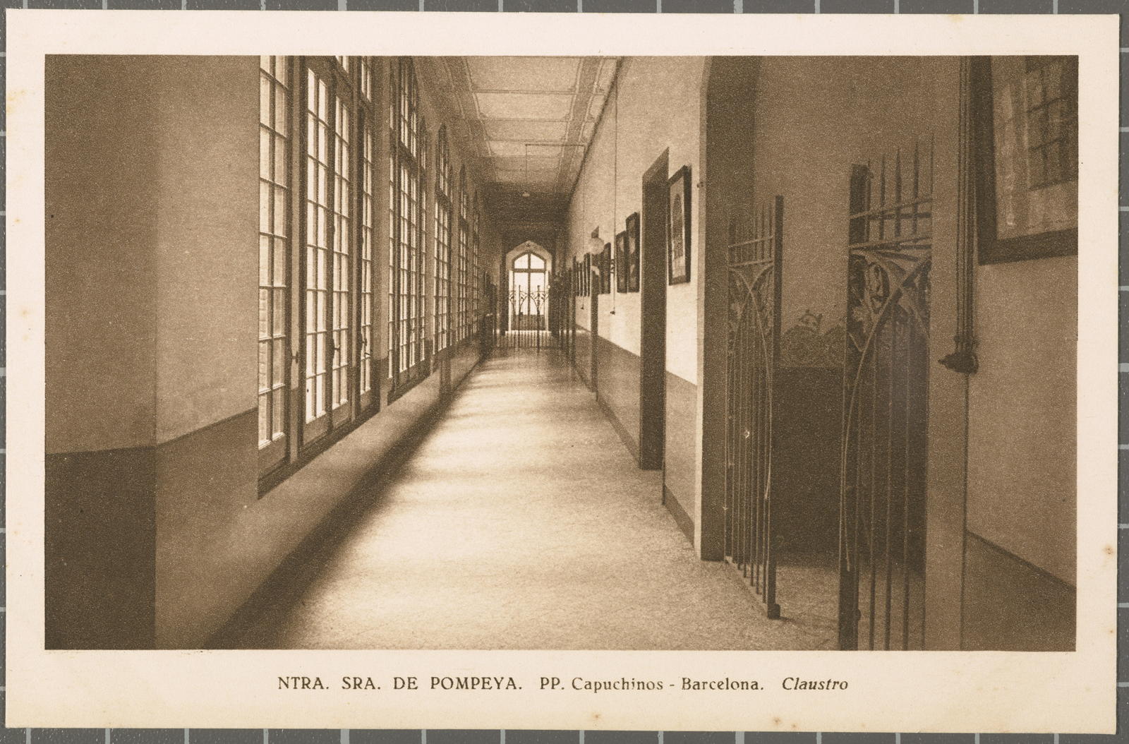 Desconegut, NTRA. SRA. DE POMPEYA. PP. Capuchinos - Barcelona. Claustro