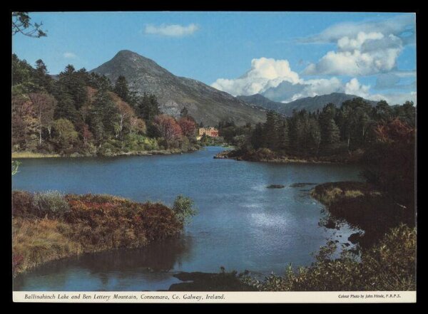Hinde, John Wilfrid, Ballinahinch Lake and Ben Lettery Mountain, Connemara, Co. Galway, Ireland