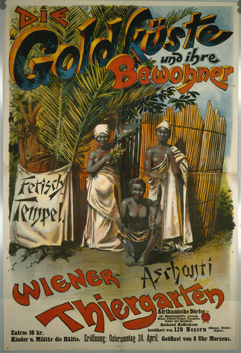 Anonym, DIE Goldküste und ihre Bewohner; WIENER Thiergarten