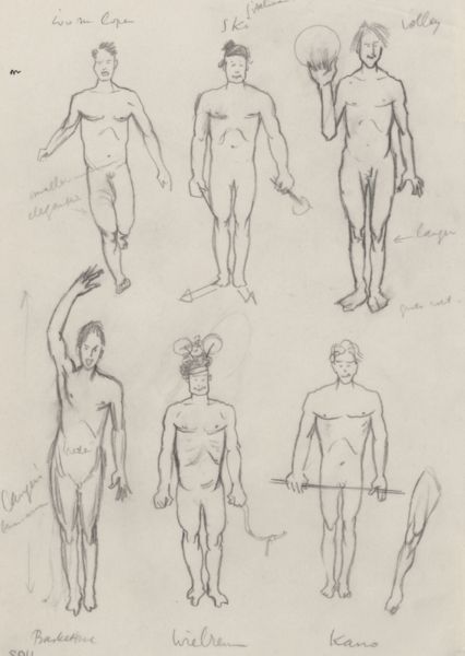 J Tinkelenberg, Physique of sporting figures