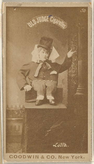 Goodwin & Company, Lotta, from the Actors and Actresses series (N171) for Old Judge Cigarettes