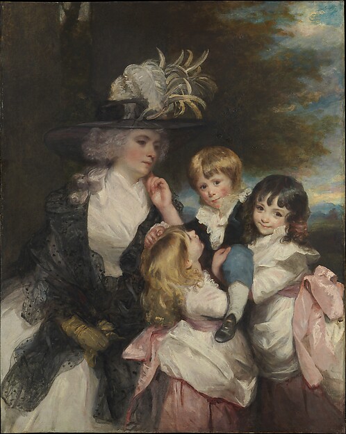 Sir Joshua Reynolds, Lady Smith (Charlotte Delaval) and Her Children (George Henry, Louisa, and Charlotte)