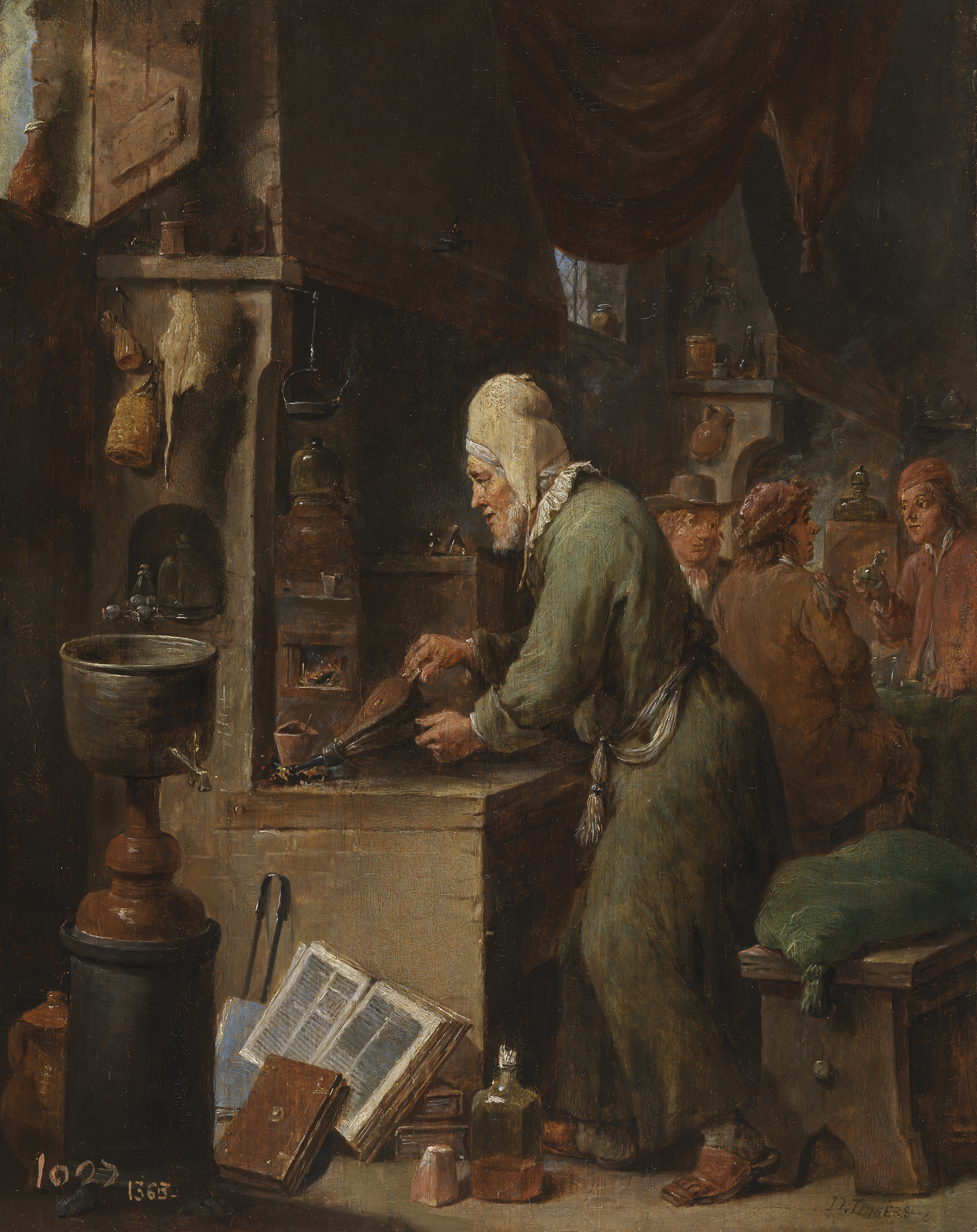 David Teniers the Younger, The Alchemist