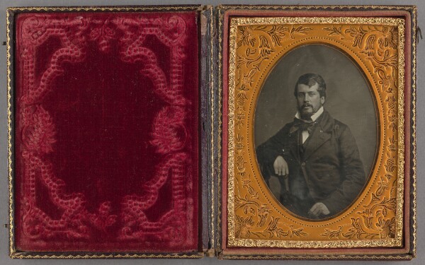 Unknown, [Portrait of a Seated, Beard Man]