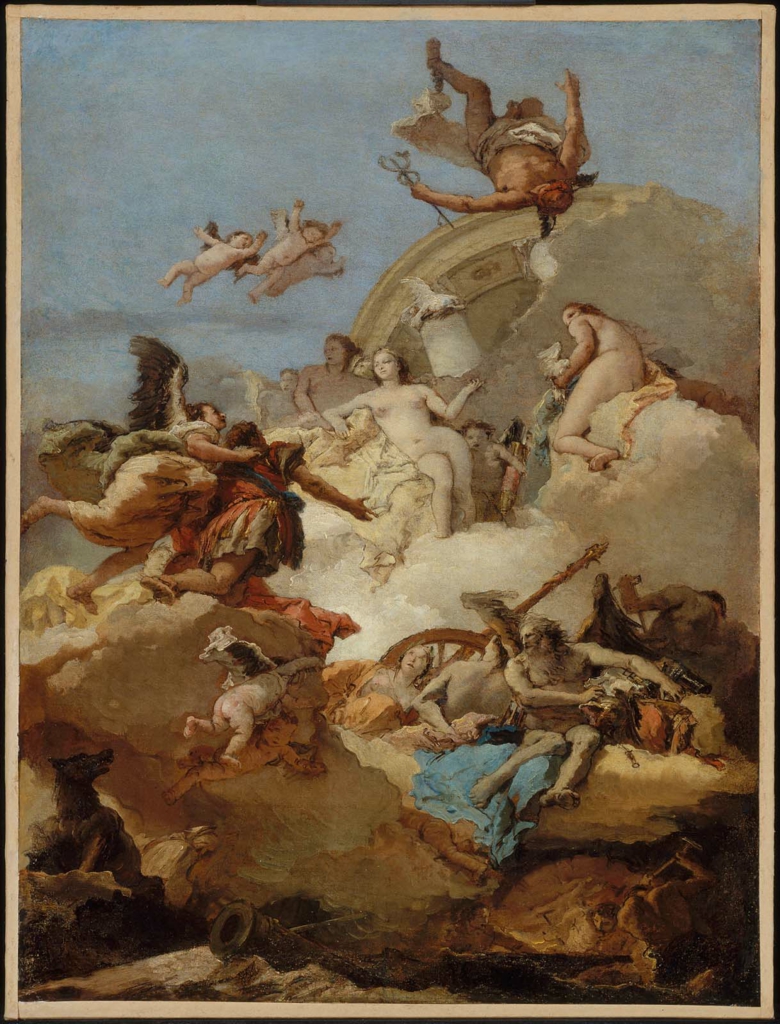 Giovanni Battista Tiepolo, Apotheosis of Aeneas