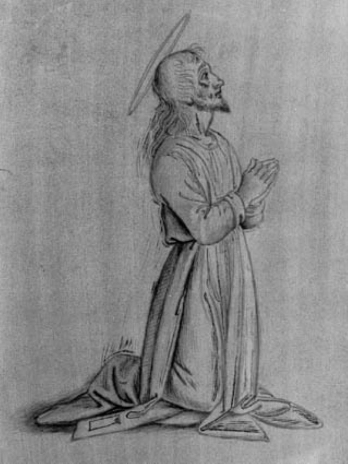Pietro Perugino, Bedende Kristus