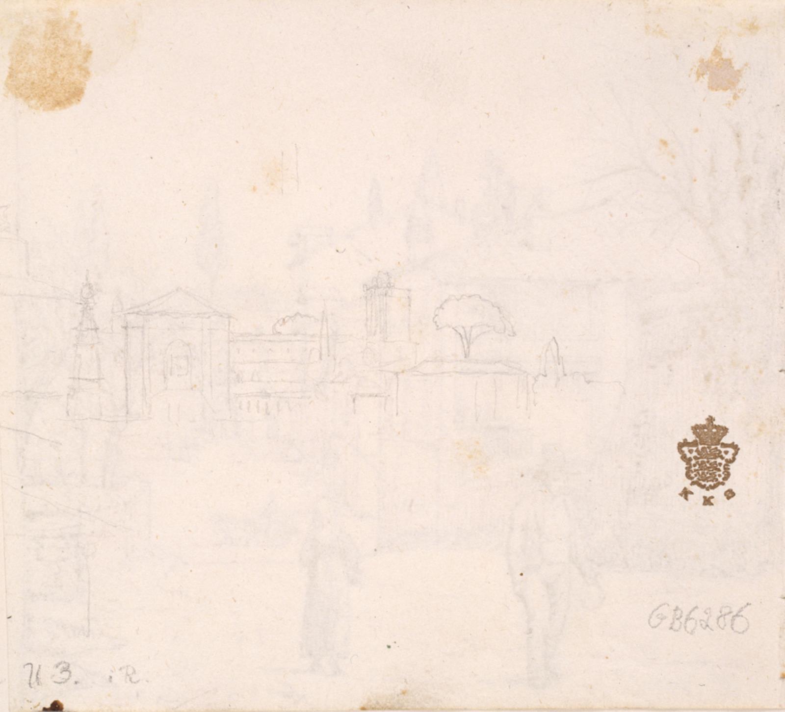 Wilhelm Marstrand, Studie fra Rom