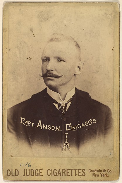 Goodwin & Company, Captain Adrian Constantine Anson, Chicago, from the series Old Judge Cigarettes