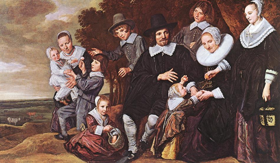 Frans Hals, Portrait of a family