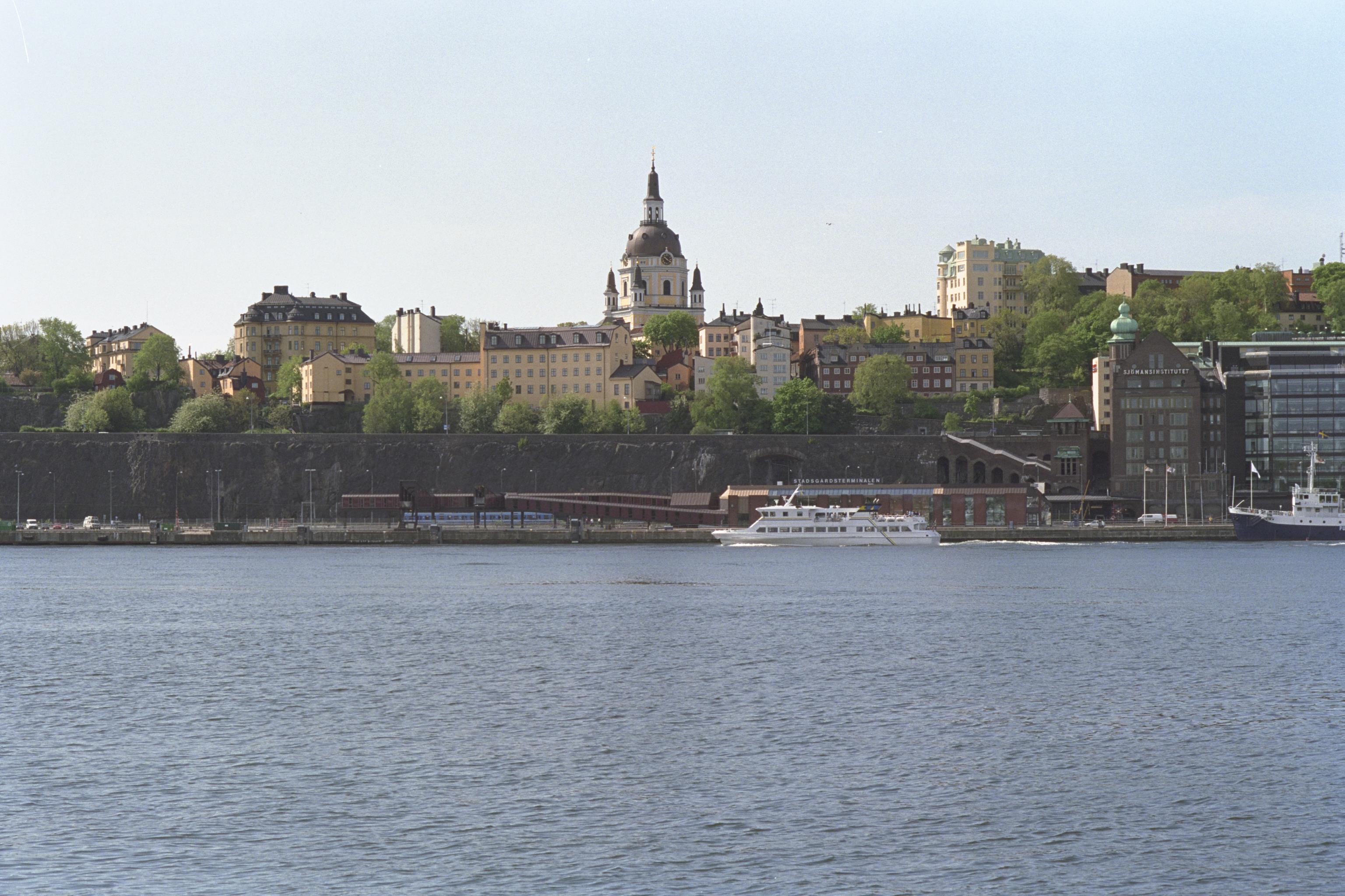 Bengt A Lundberg, Stadsgårdskajen och Katarina kyrka