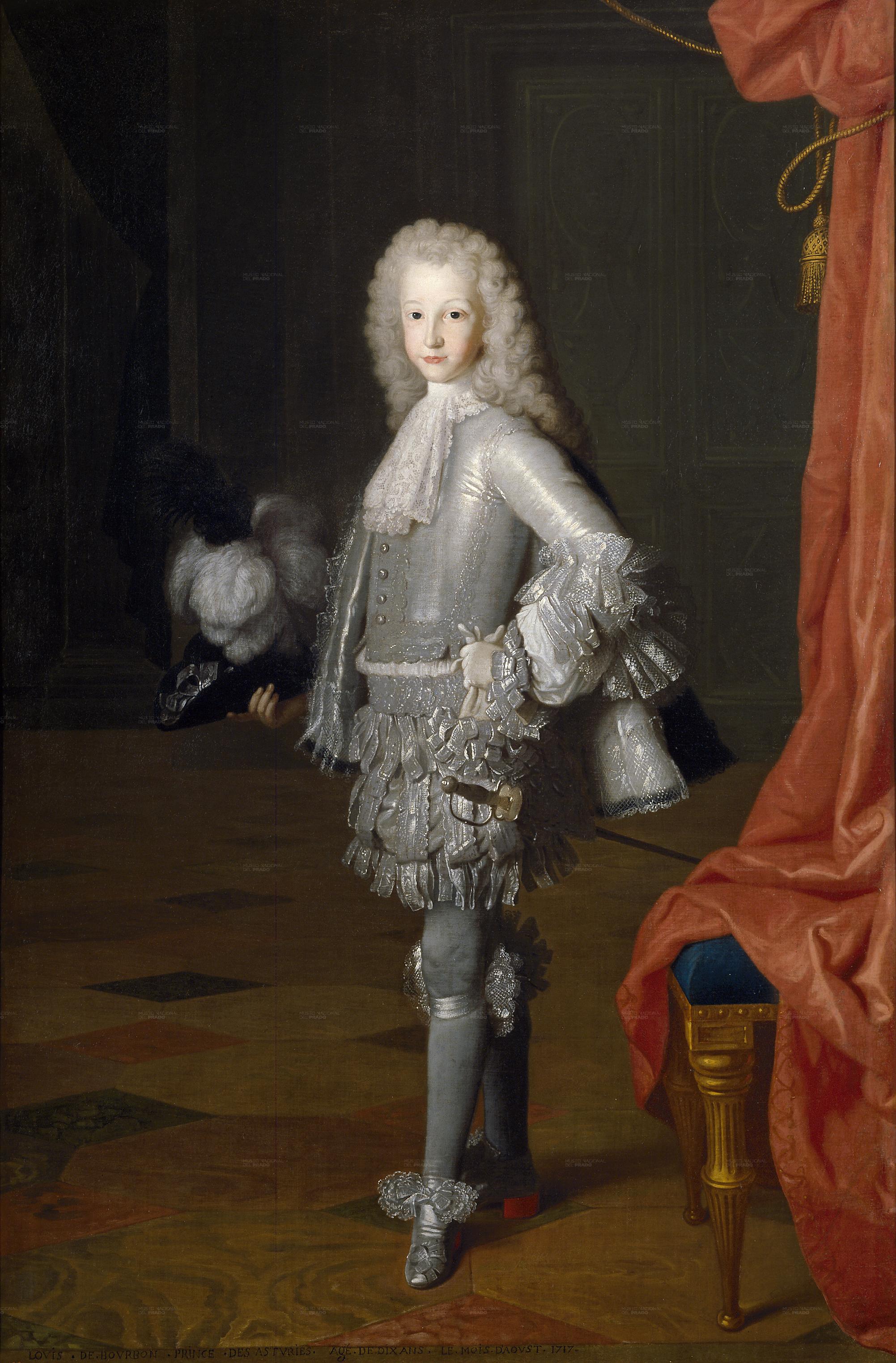 Michel Ange Houasse, Louis I, Prince of Asturias