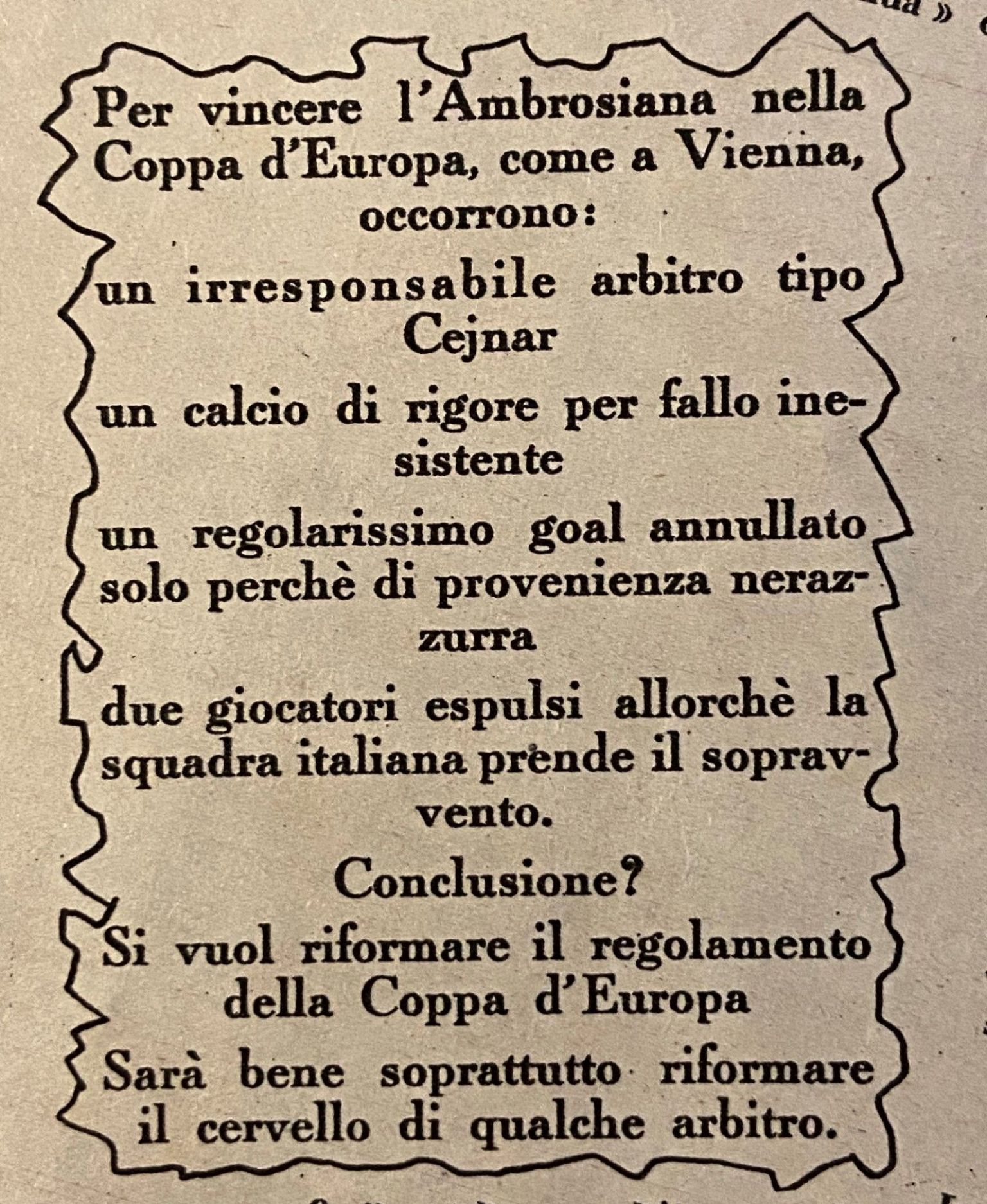 Unknown artist, Arbitri e Coppa Europa