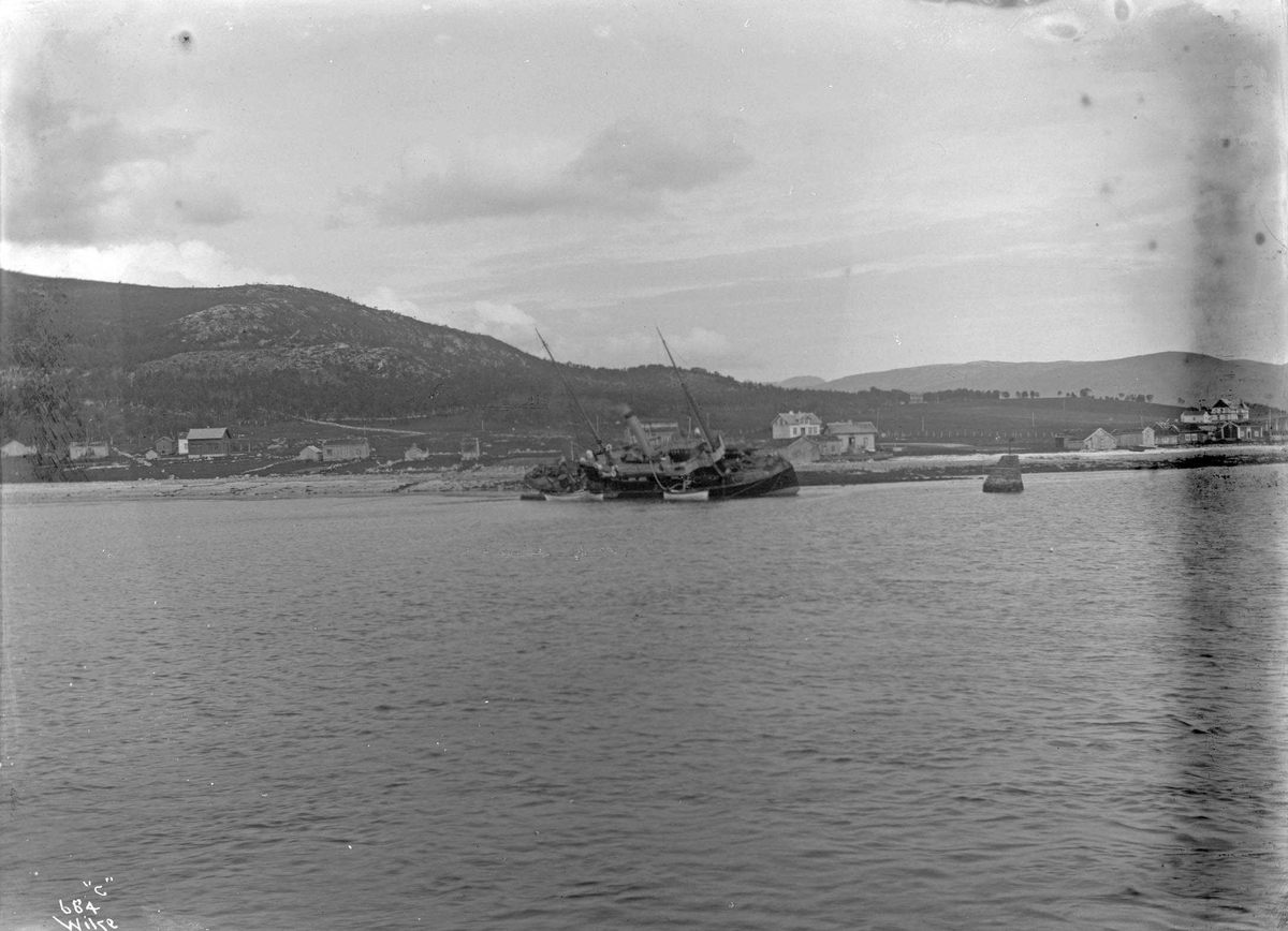 Anders Beer Wilse, Svensksund, kanonbåt, på land