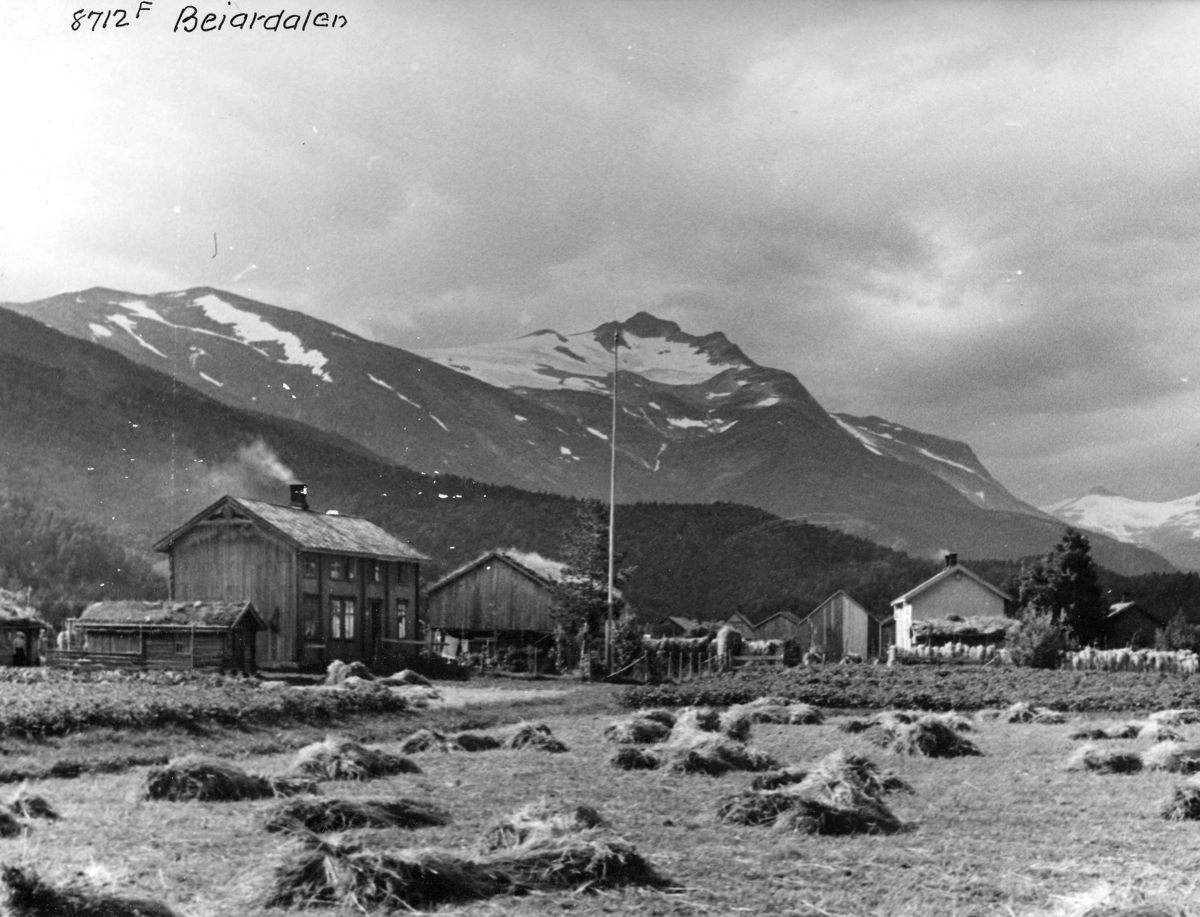 Anders Beer Wilse, Topografi