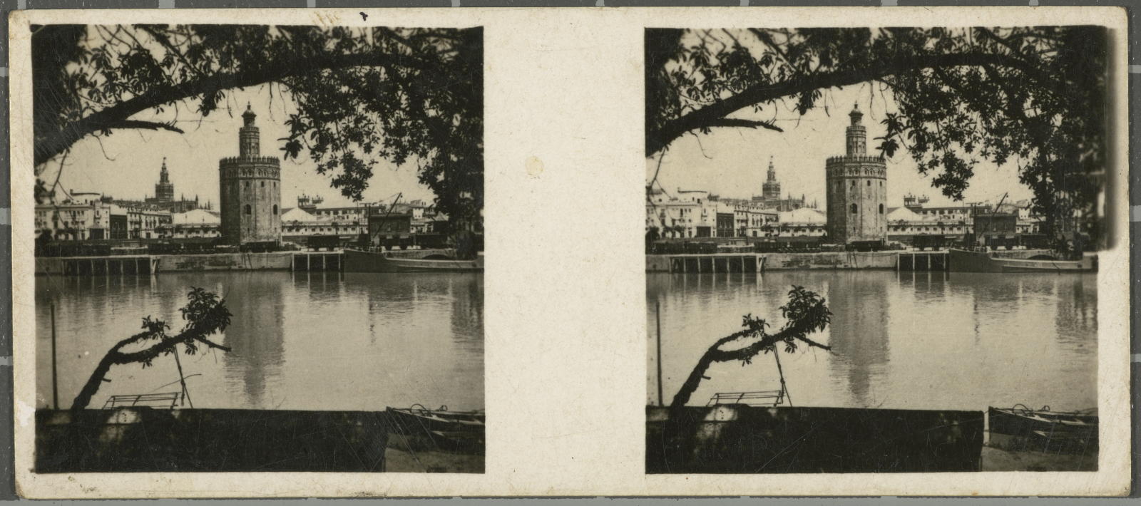 Desconegut, España-Sevilla-vista desde el Guadalquivir y Torre del Oro Solsona Rios S.A.