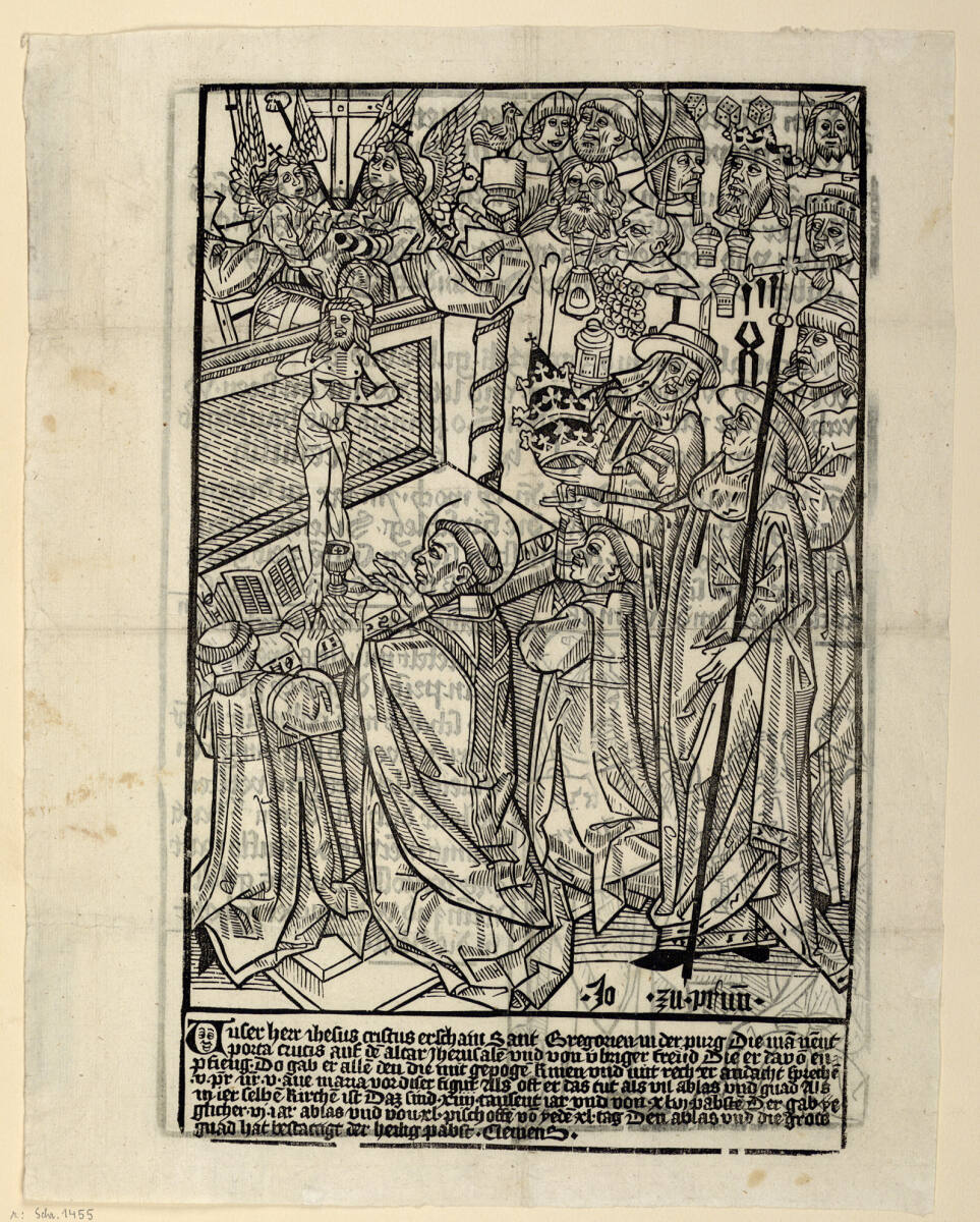 Anonym, Die Messe des heiligen Gregor