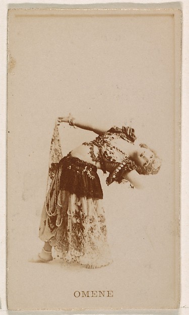 Kinney Brothers Tobacco Company, Omene, from the Actresses series (N245) issued by Kinney Brothers to promote Sweet Caporal Cigarettes