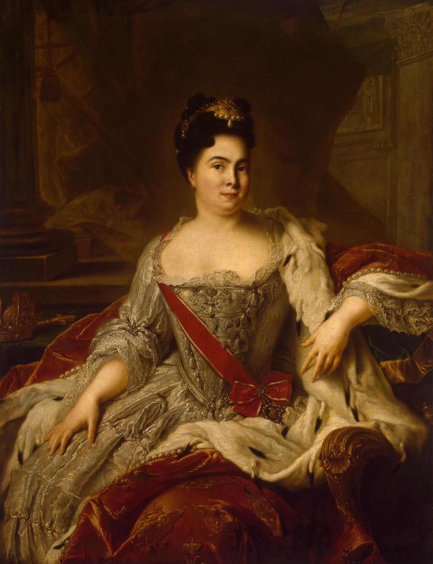 Jean-Marc Nattier, Portrait of Catherine I of Russia